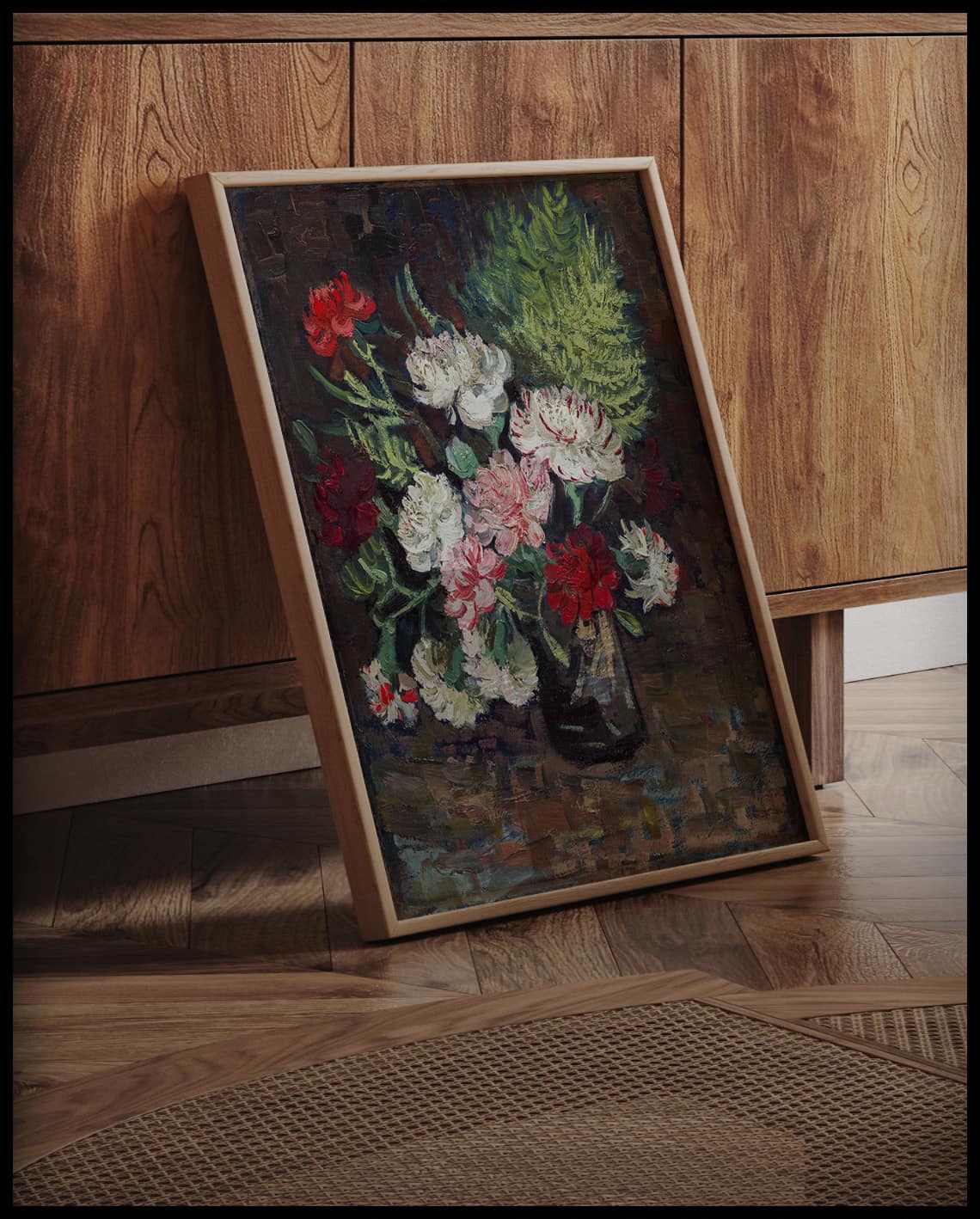 Still life with carnations