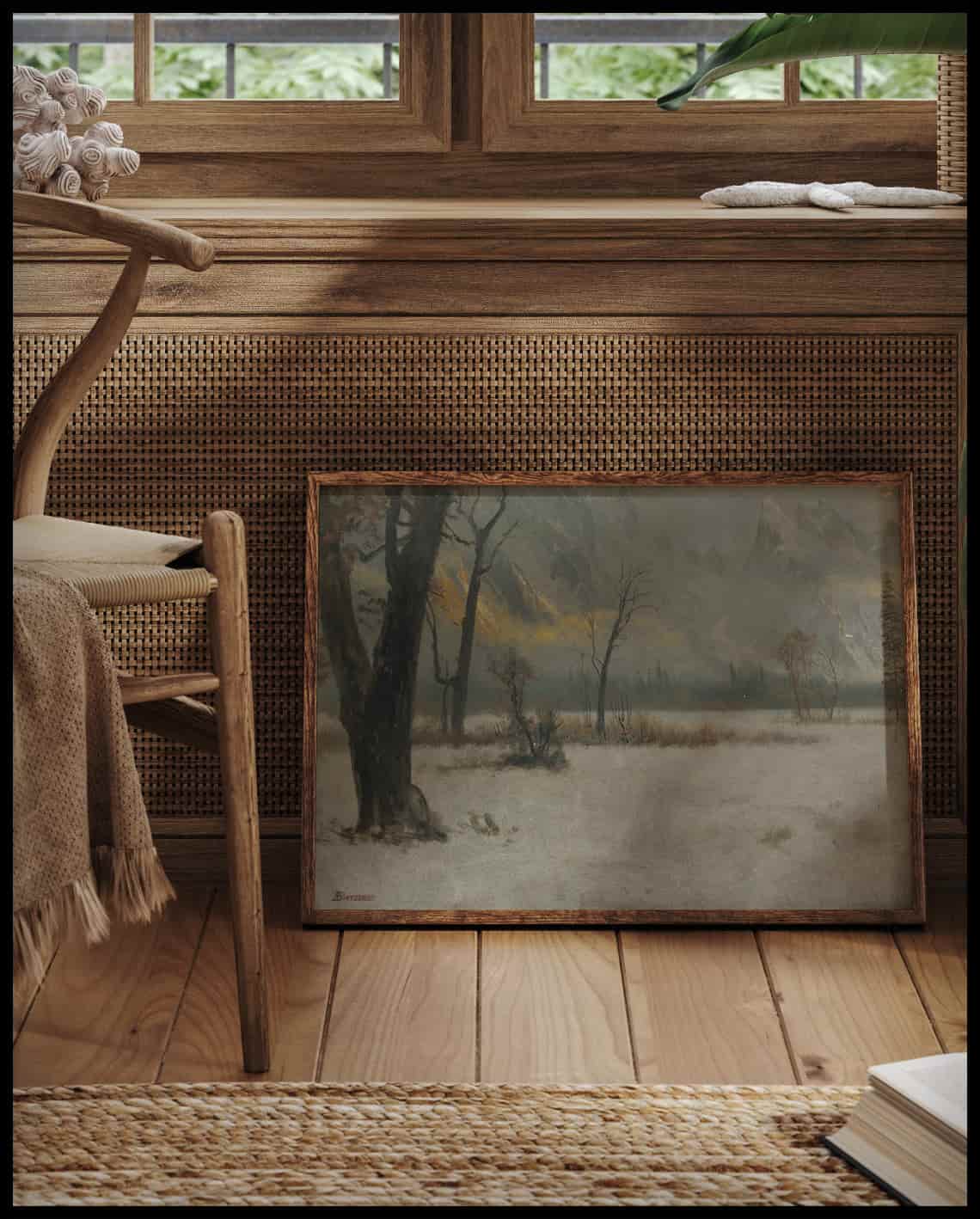Paysage d'hiver