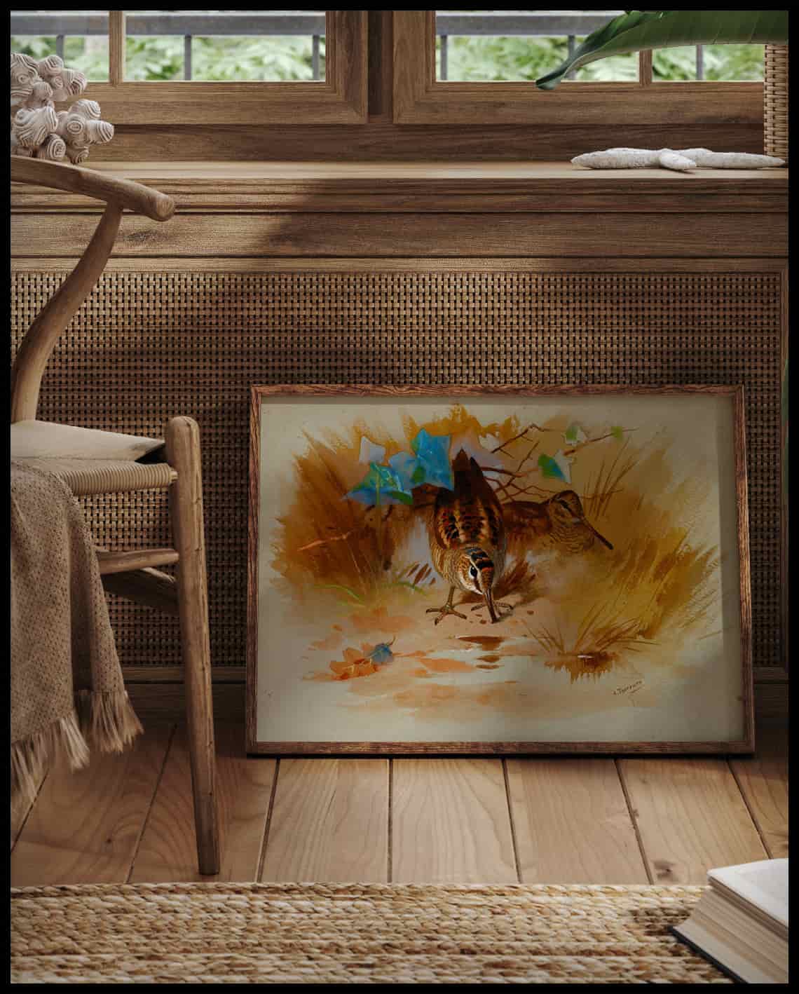 Schnepfen Poster