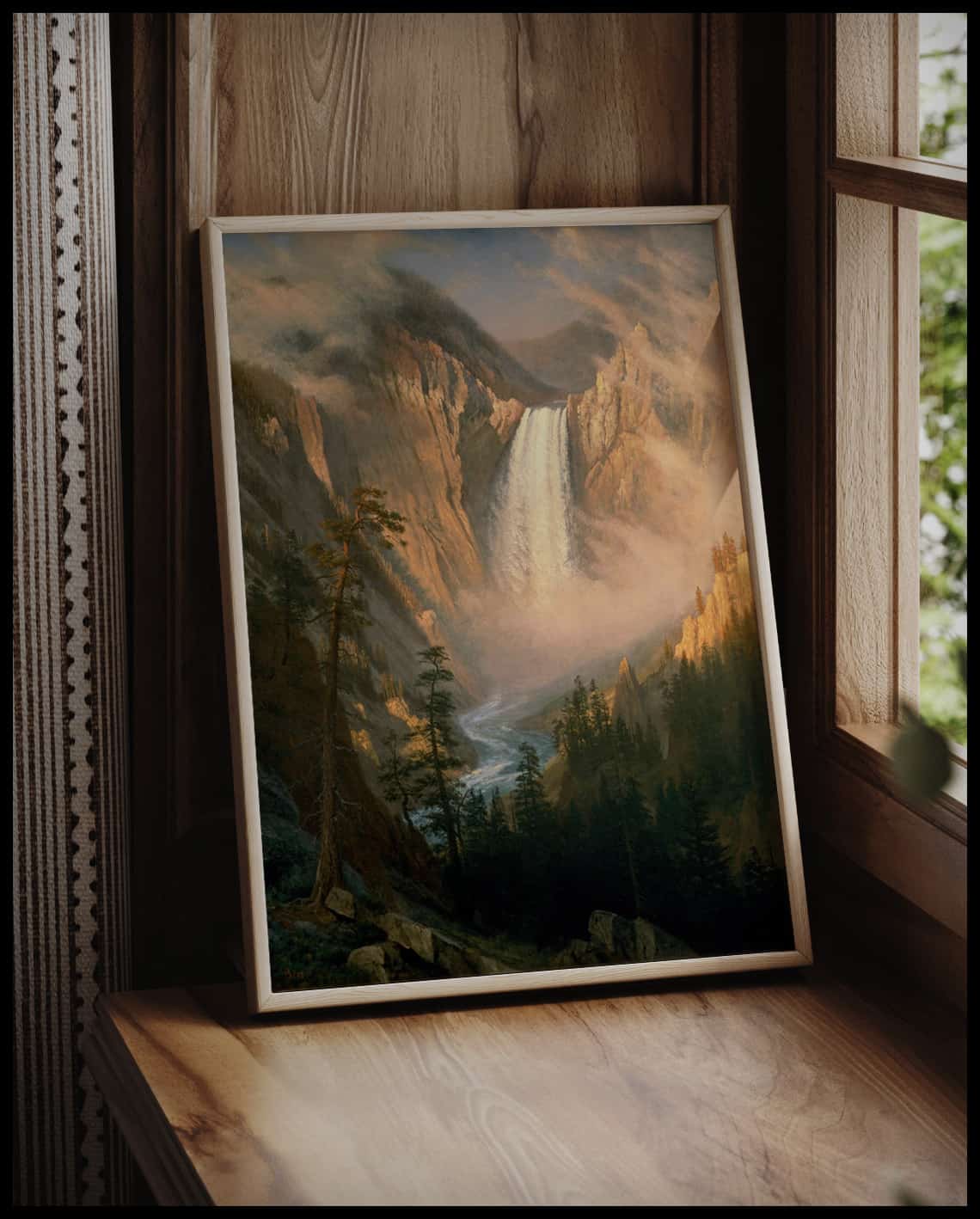 Les chutes de Yellowstone