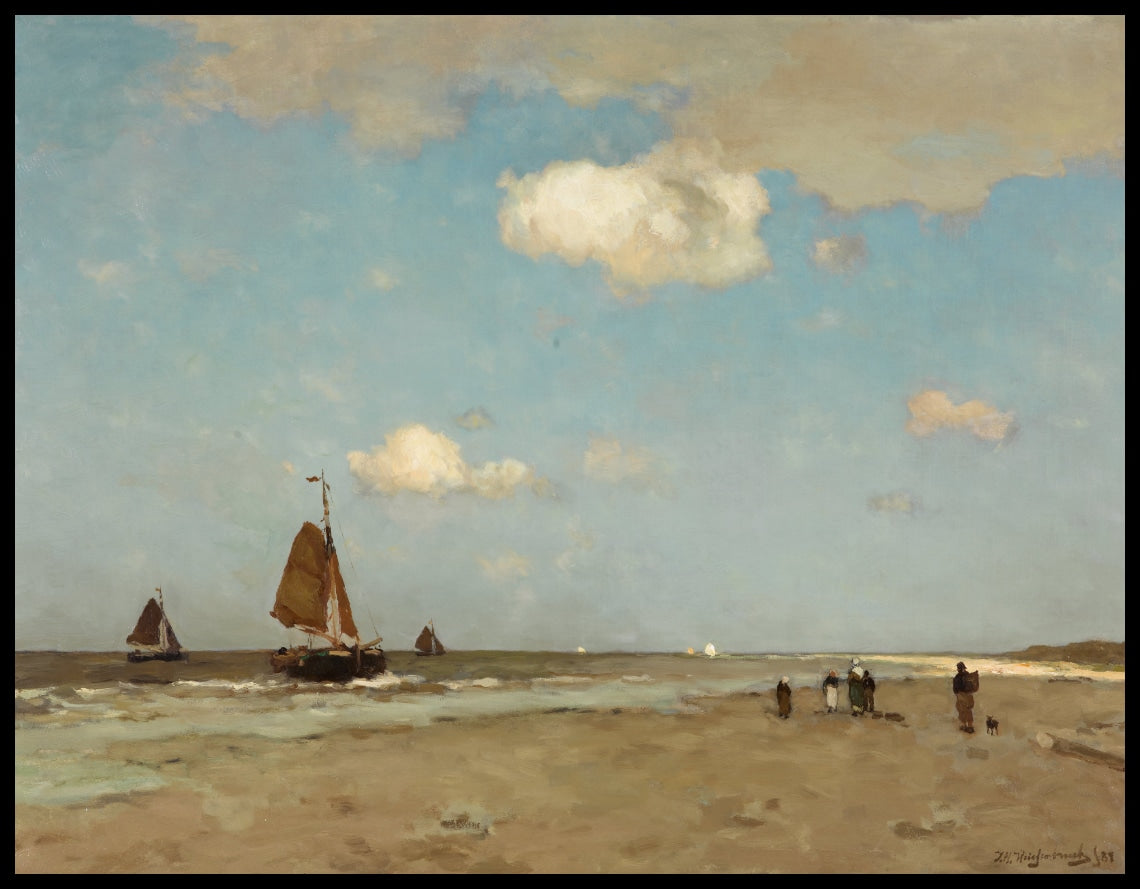 Scène de plage