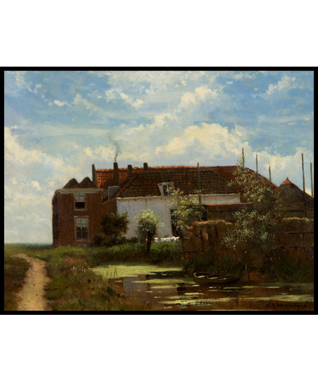 Boerderij aan vaart of De waslijn