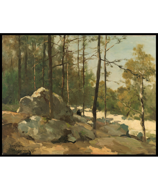 Wooded View near Barbizon