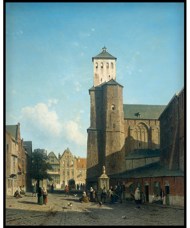 De kerk van St Denis te Luik