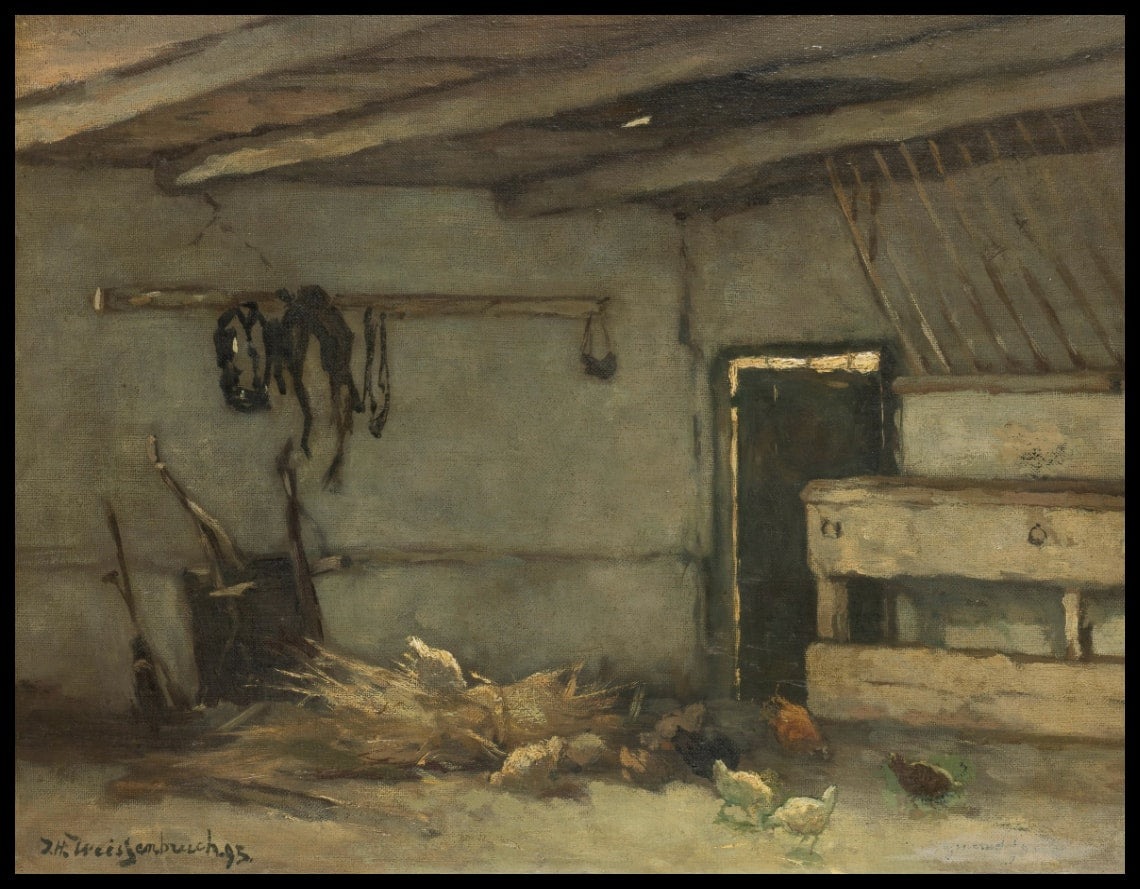 Intérieur de l'écurie