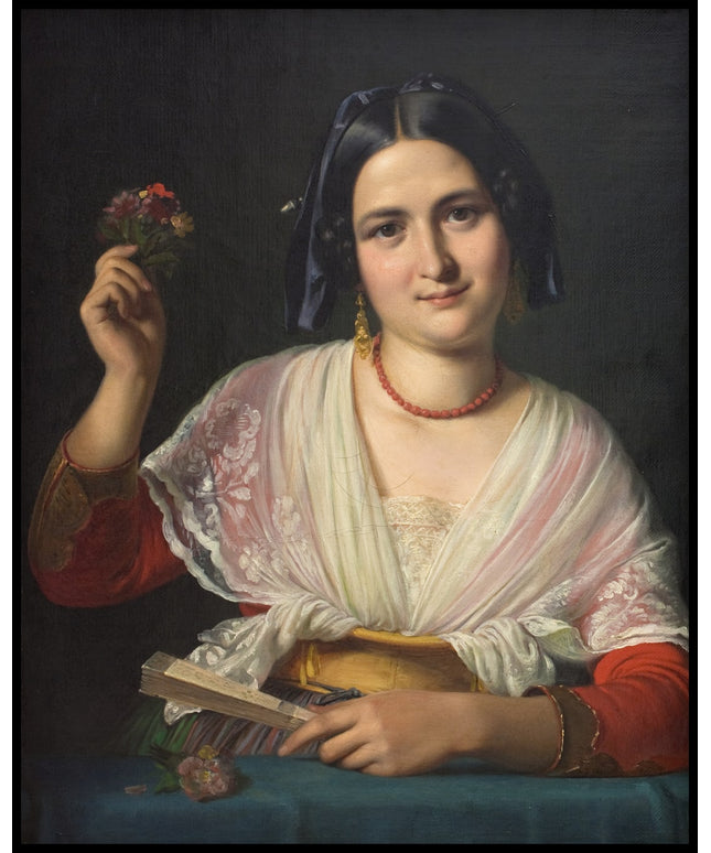 A Roman Woman in Fancy Dress