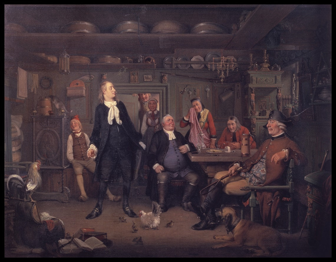 De l'Erasmus Montanus de Ludvig Holberg, Acte III, Scène 3