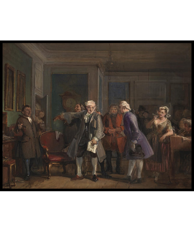 From Ludvig Holberg's The Fidget, Act I, Scene 6