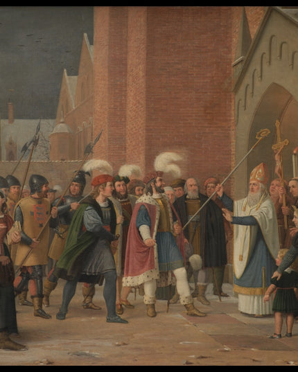 Svend Estridsen and Bishop Vilhelm