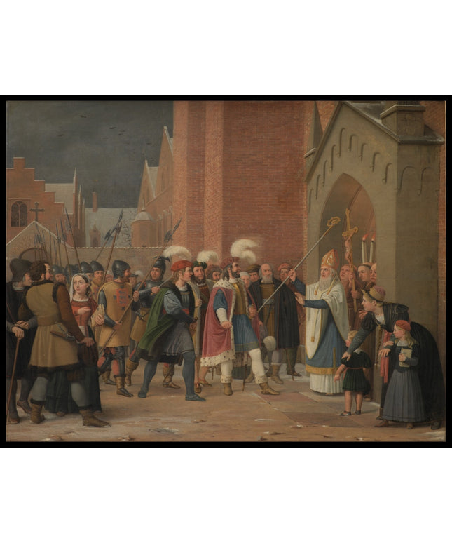 Svend Estridsen and Bishop Vilhelm