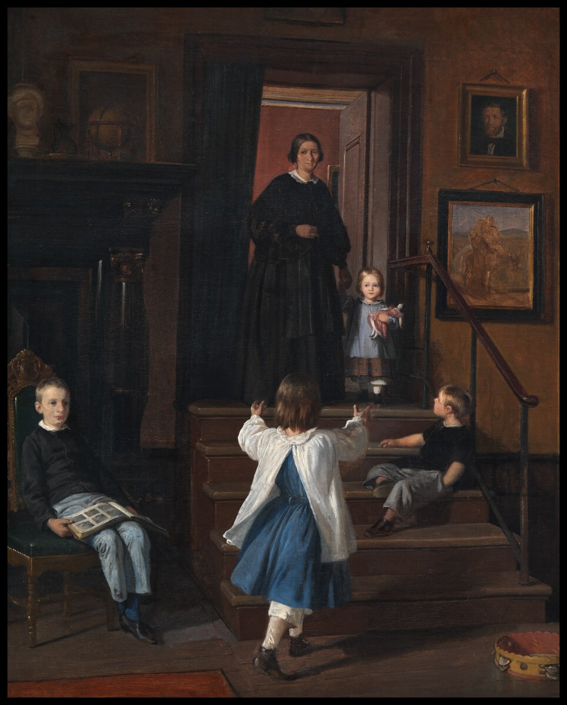 La famille de l'artiste