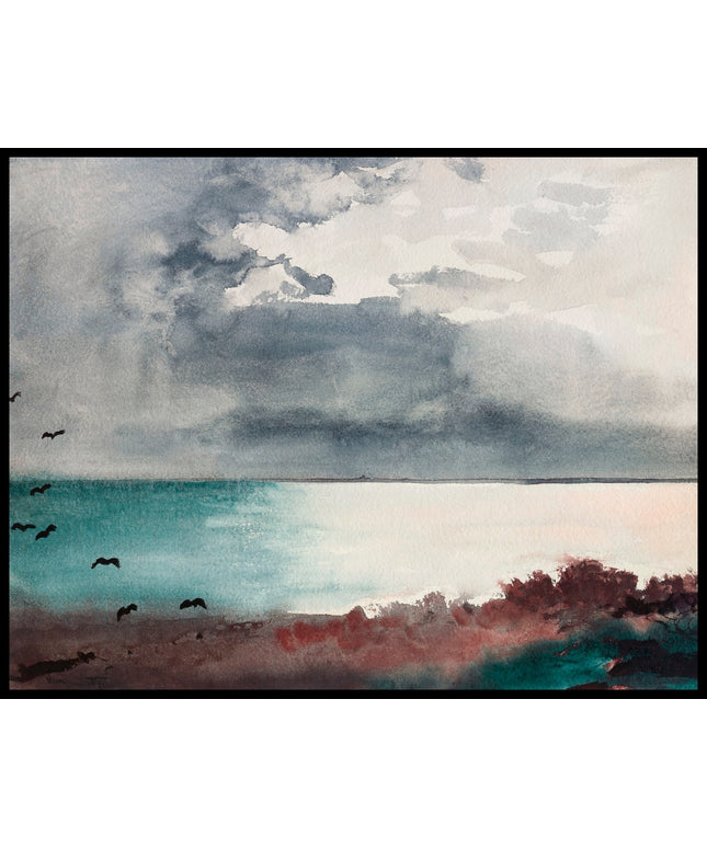 Breaking Storm Coast Of Maine