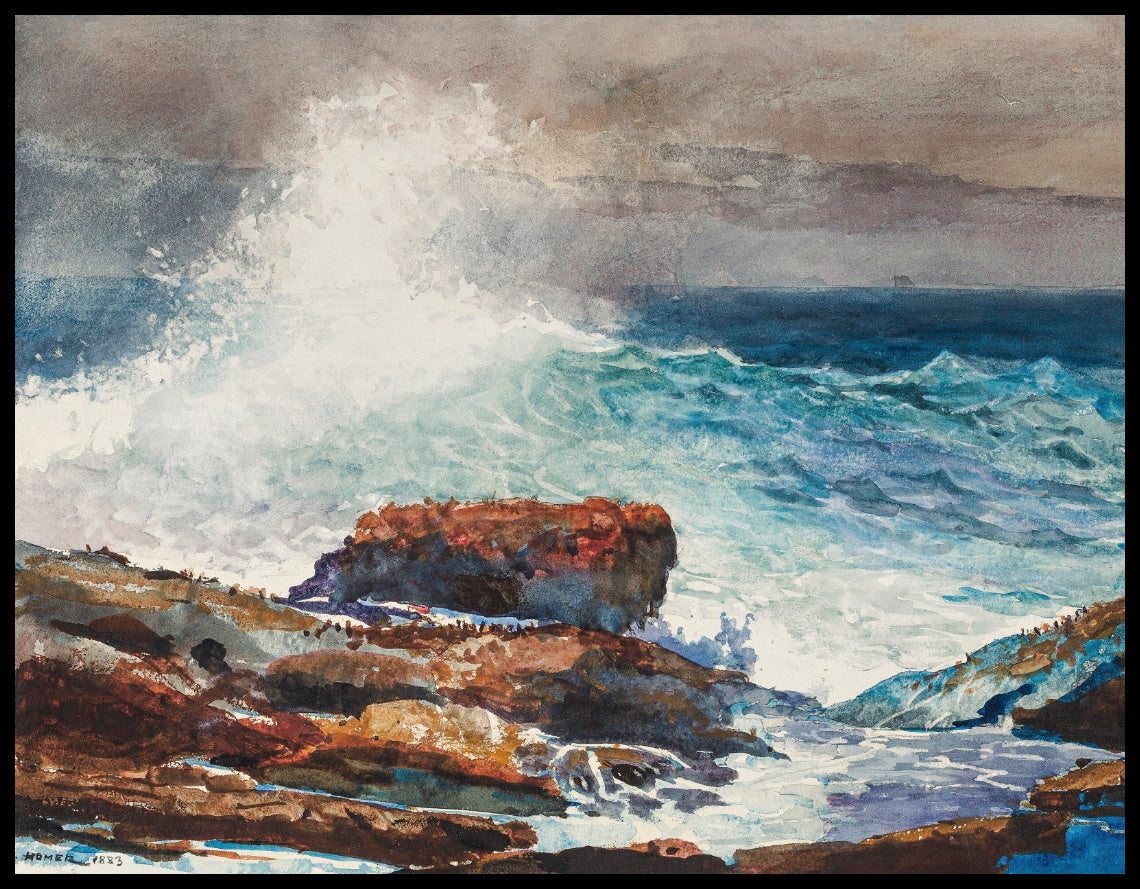 Marée montante Scarboro Maine