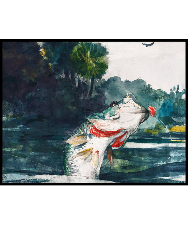 Life-Size Black Bass