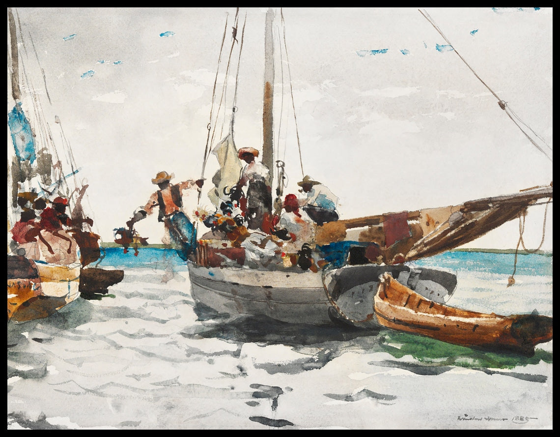 Scène de marché Nassau