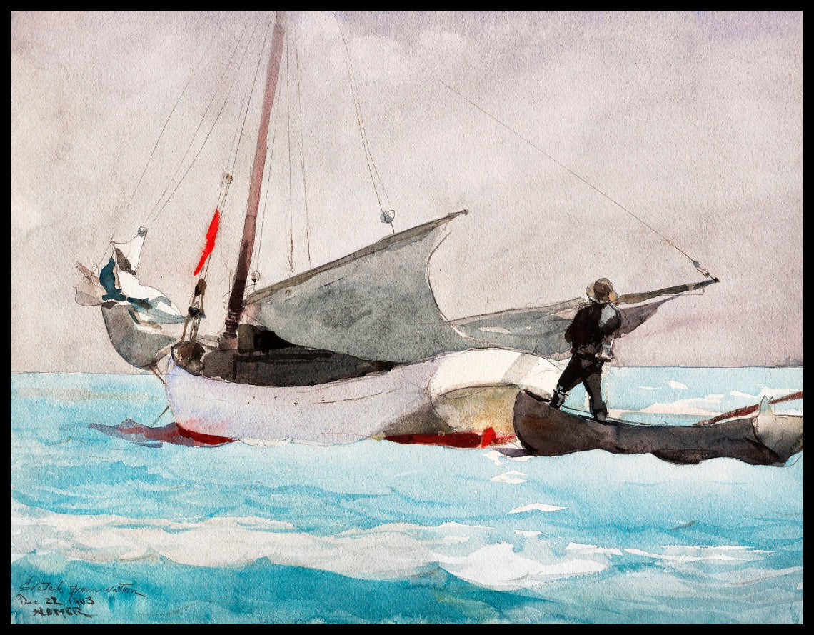Stowing Sail