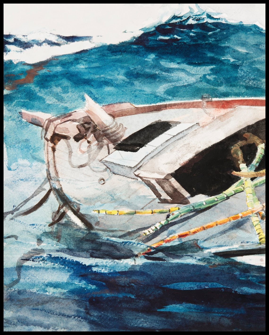 Étude pour le Gulf Stream