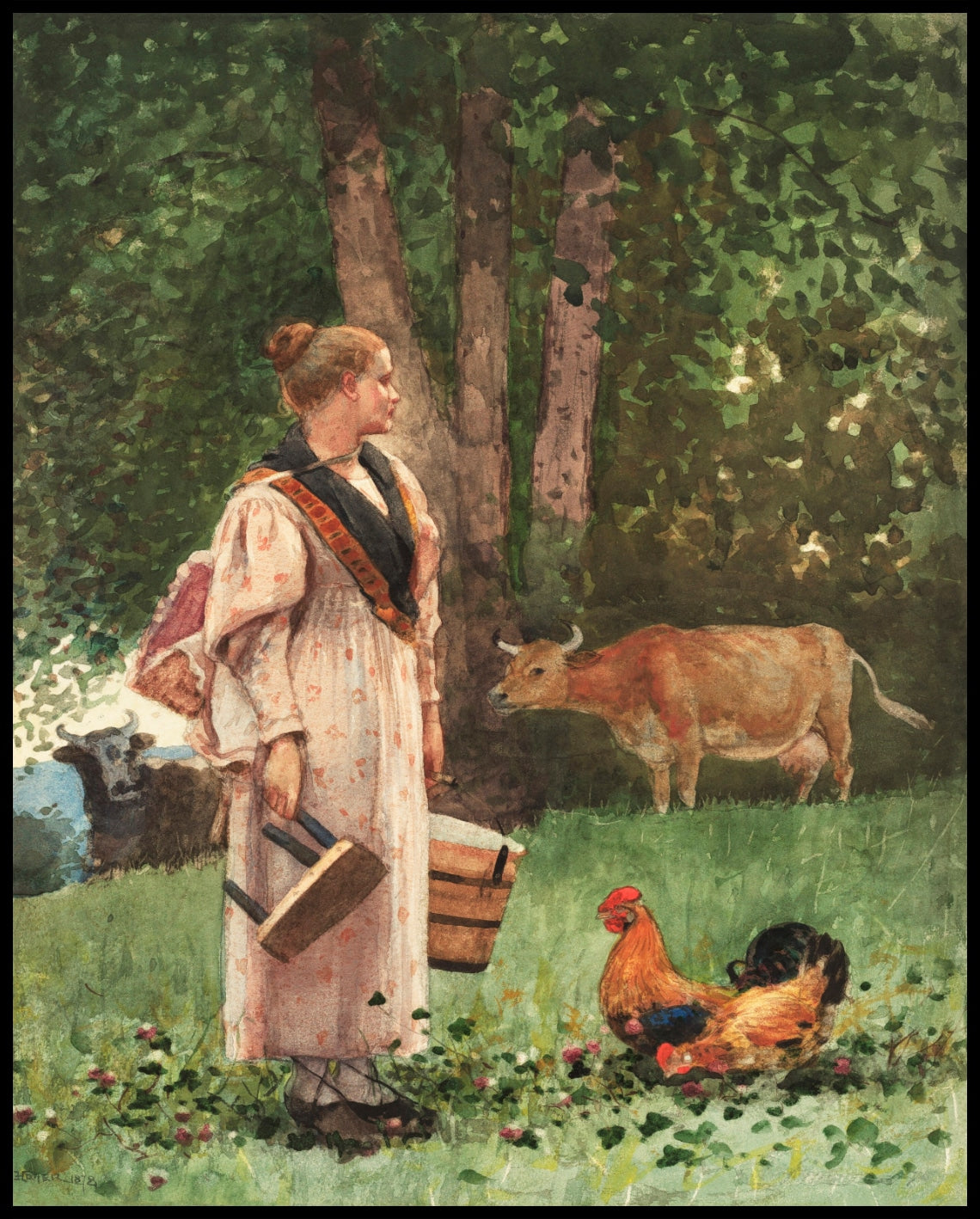 La jeune fille au lait