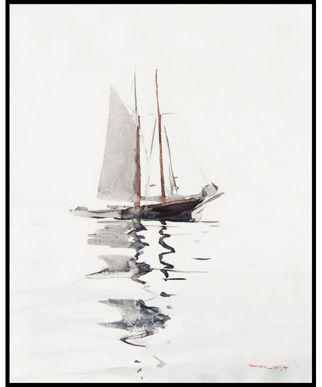 Two Comasted Schooner