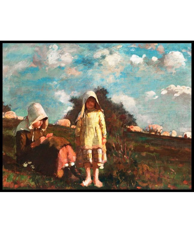 Girls With Sunbonnets