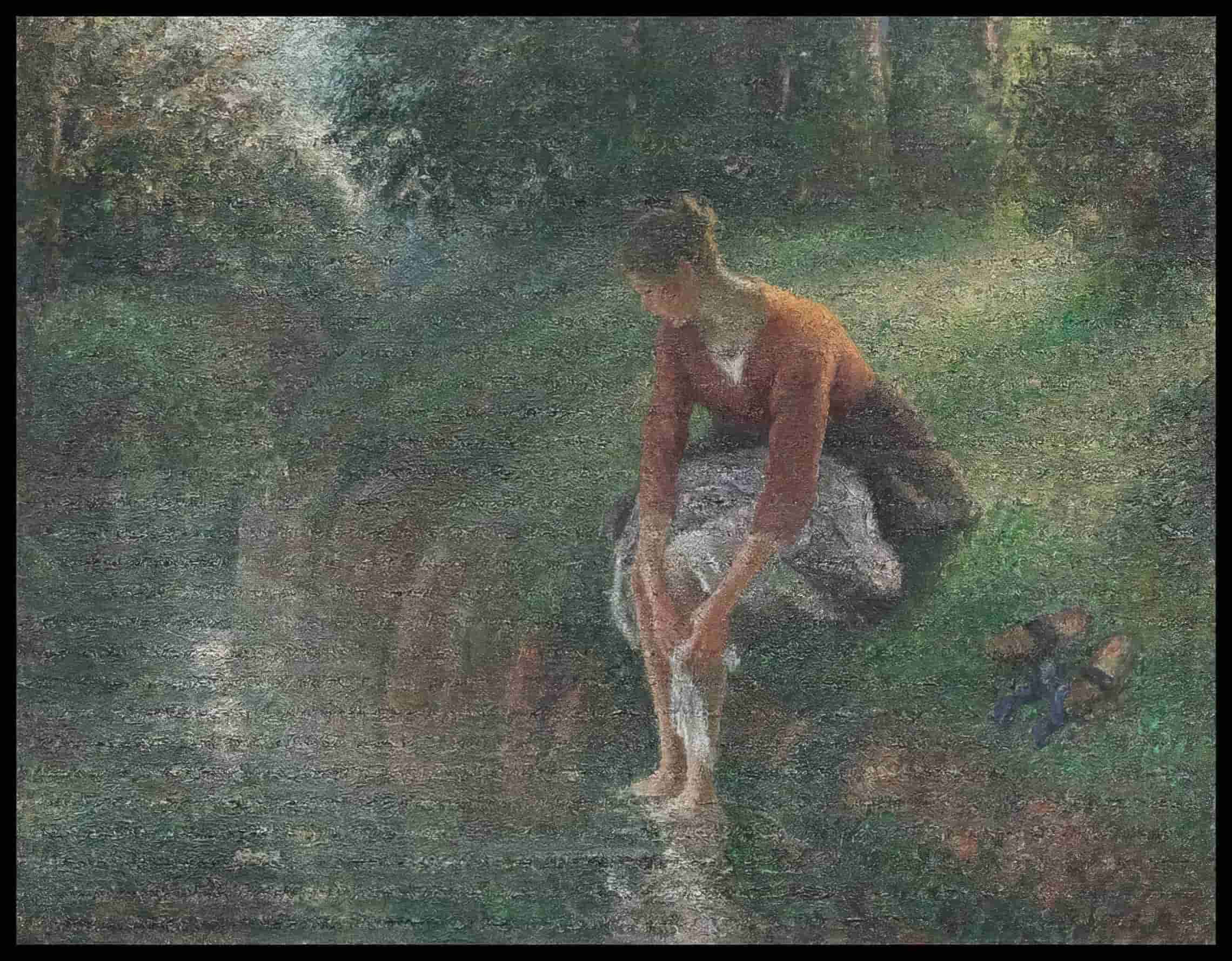Woman Bathing