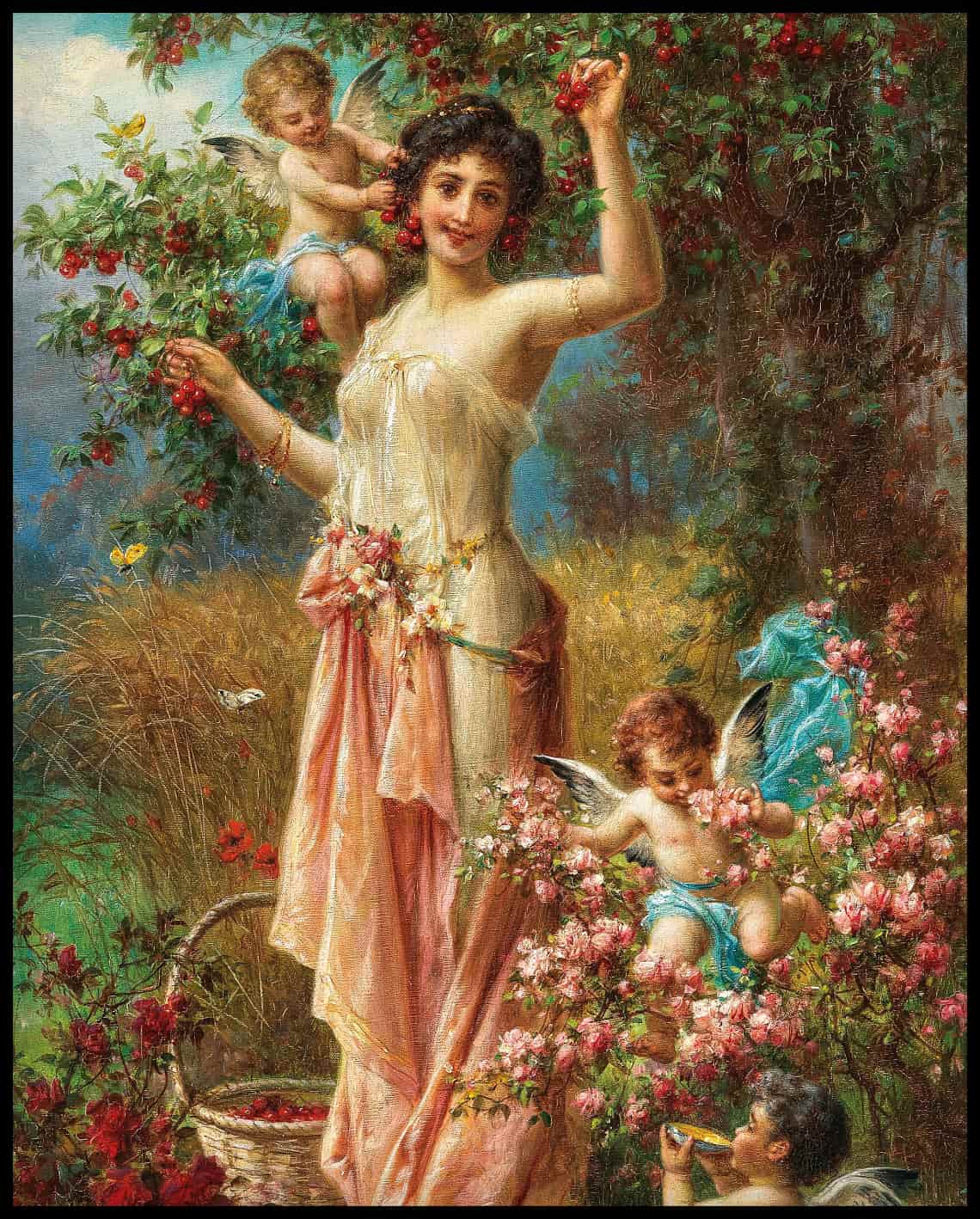 An Allegory of Summer with Messengers of Love