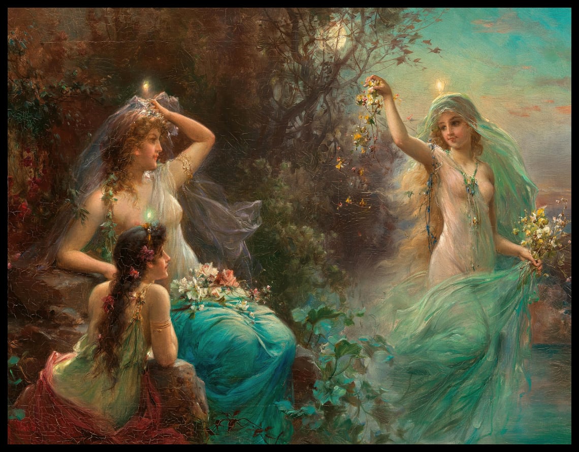 Nymphs at Dawn