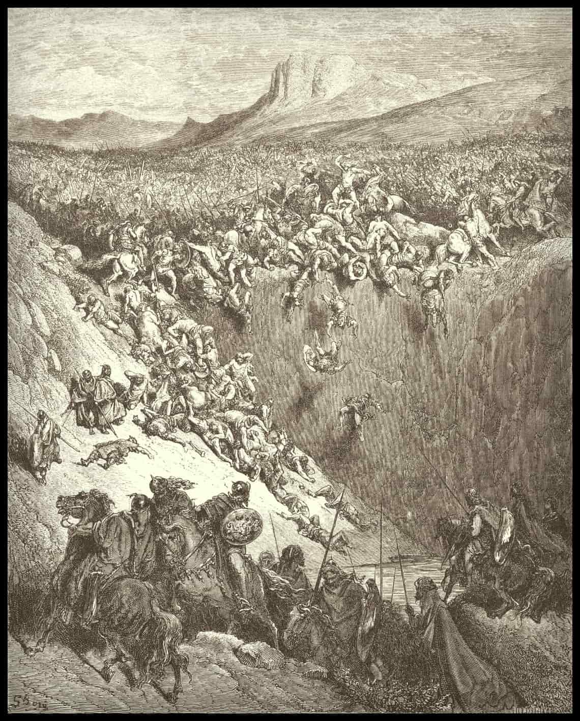 Samson détruit les philistins avec un jarret de cul