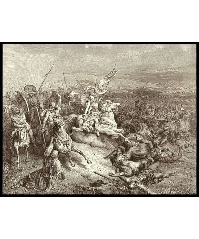 The angel is sent to deliver israel