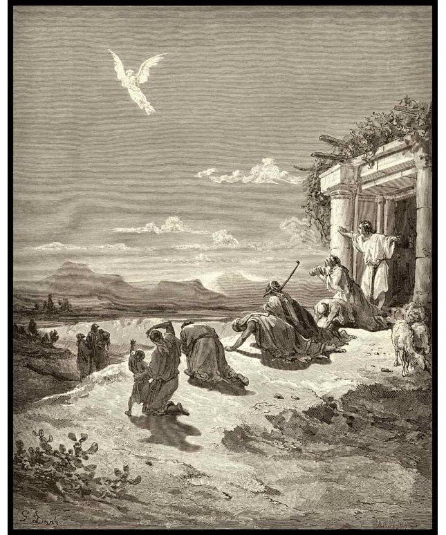 The angel raphael and the family of tobit