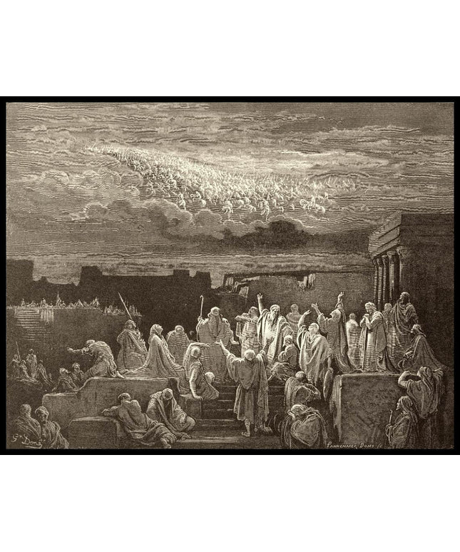 The army appears in the heavens