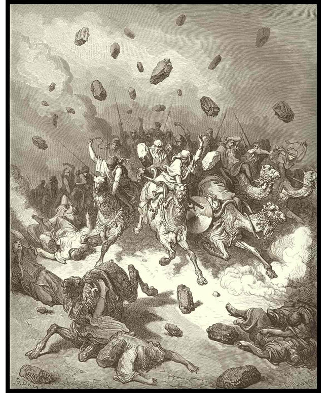 The army of the amorites is destroyed