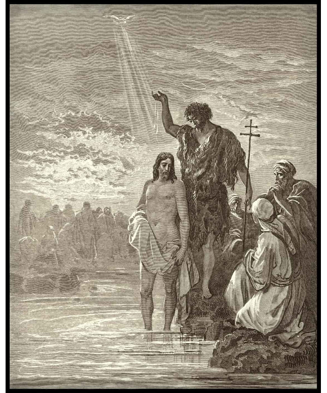 The baptism of jesus