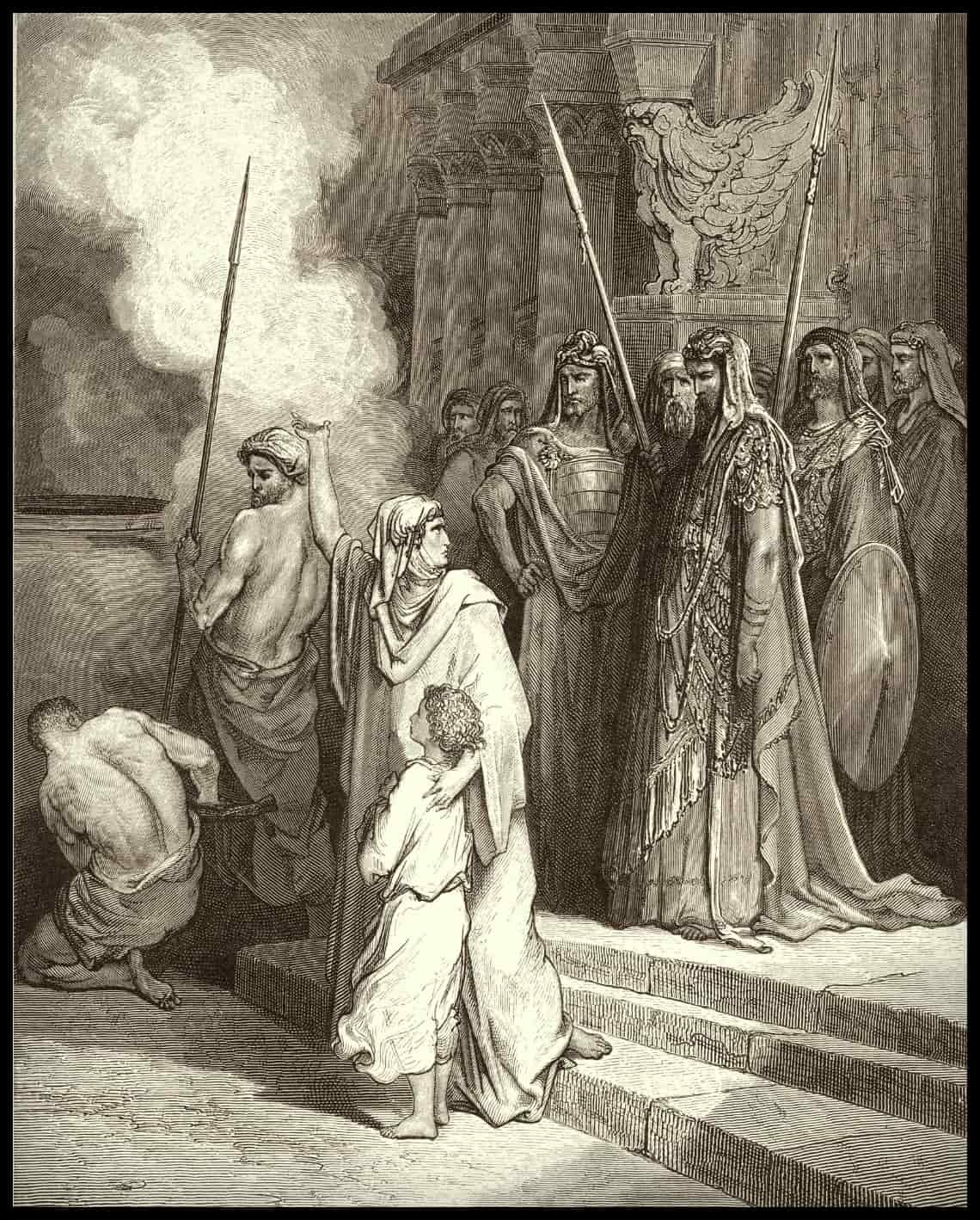 Le courage d'une mère