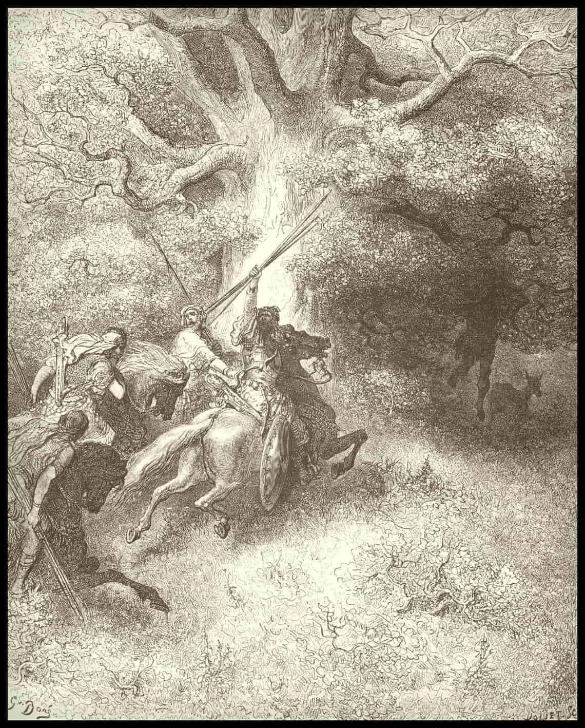 La mort d'Absalom