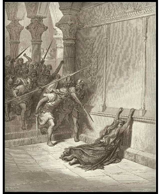 The death of athaliah