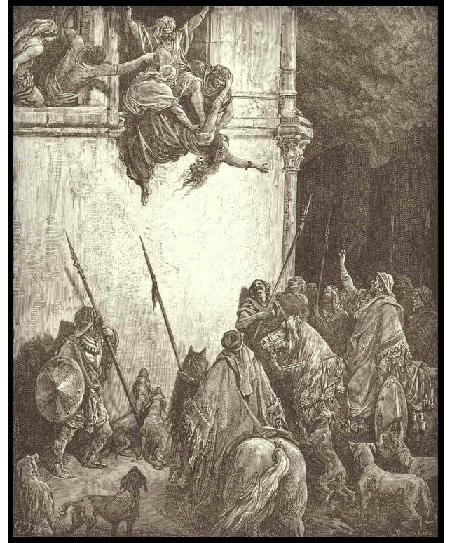 The death of jezebel