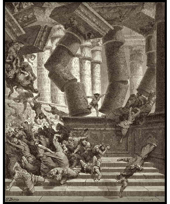 The death of samson
