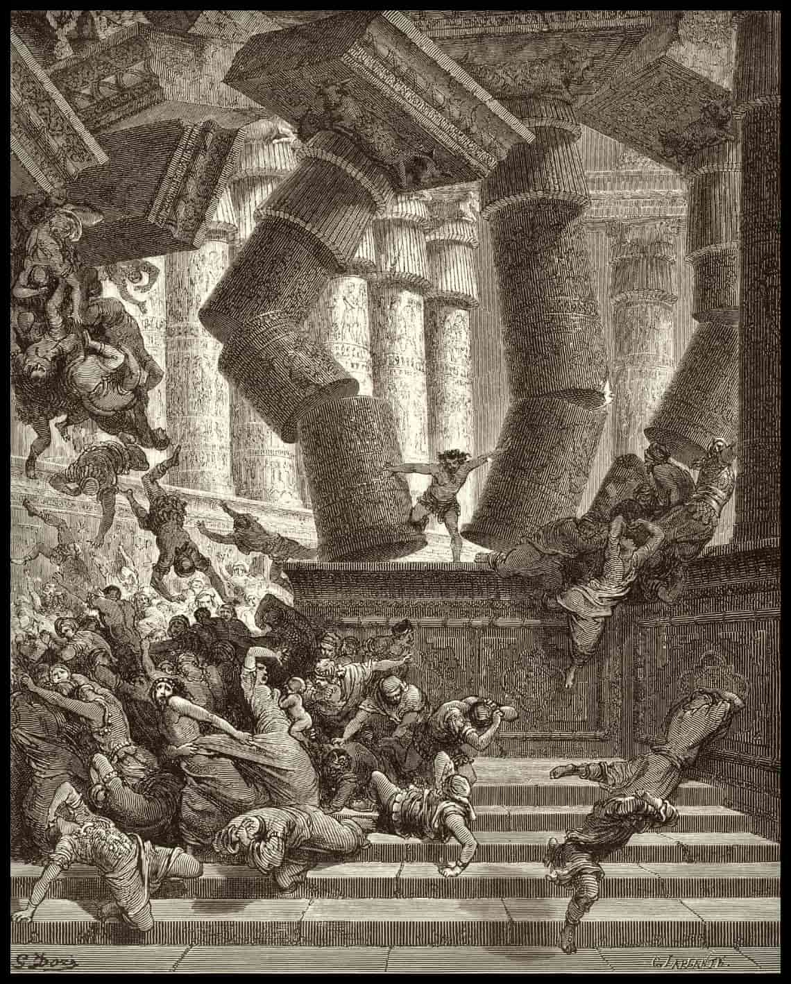 La mort de Samson