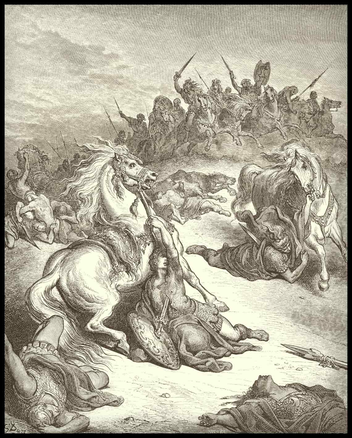 La mort de saul