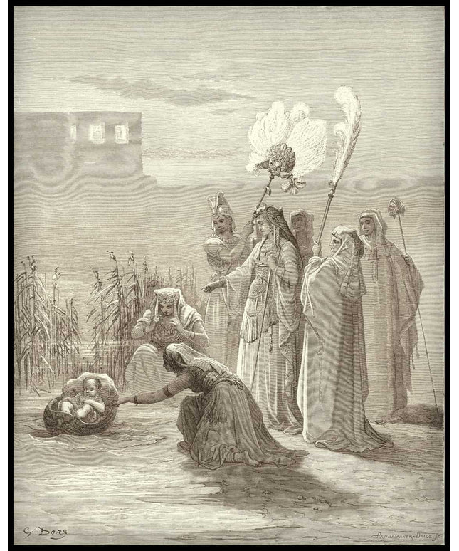 The finding of moses