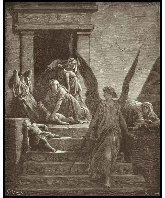 The firstborn of the egyptias are slain