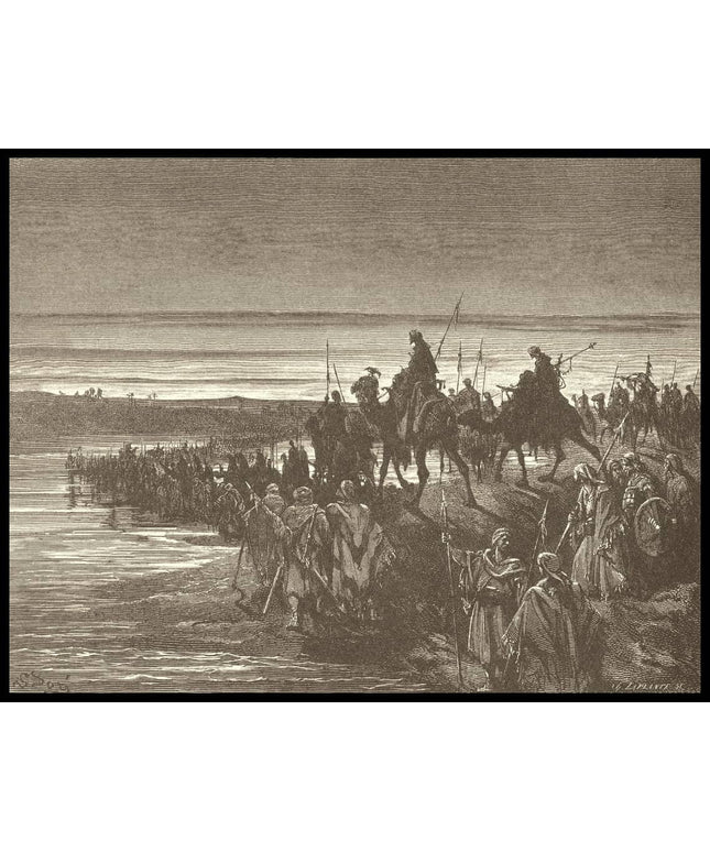 The israelites cross the jordan river