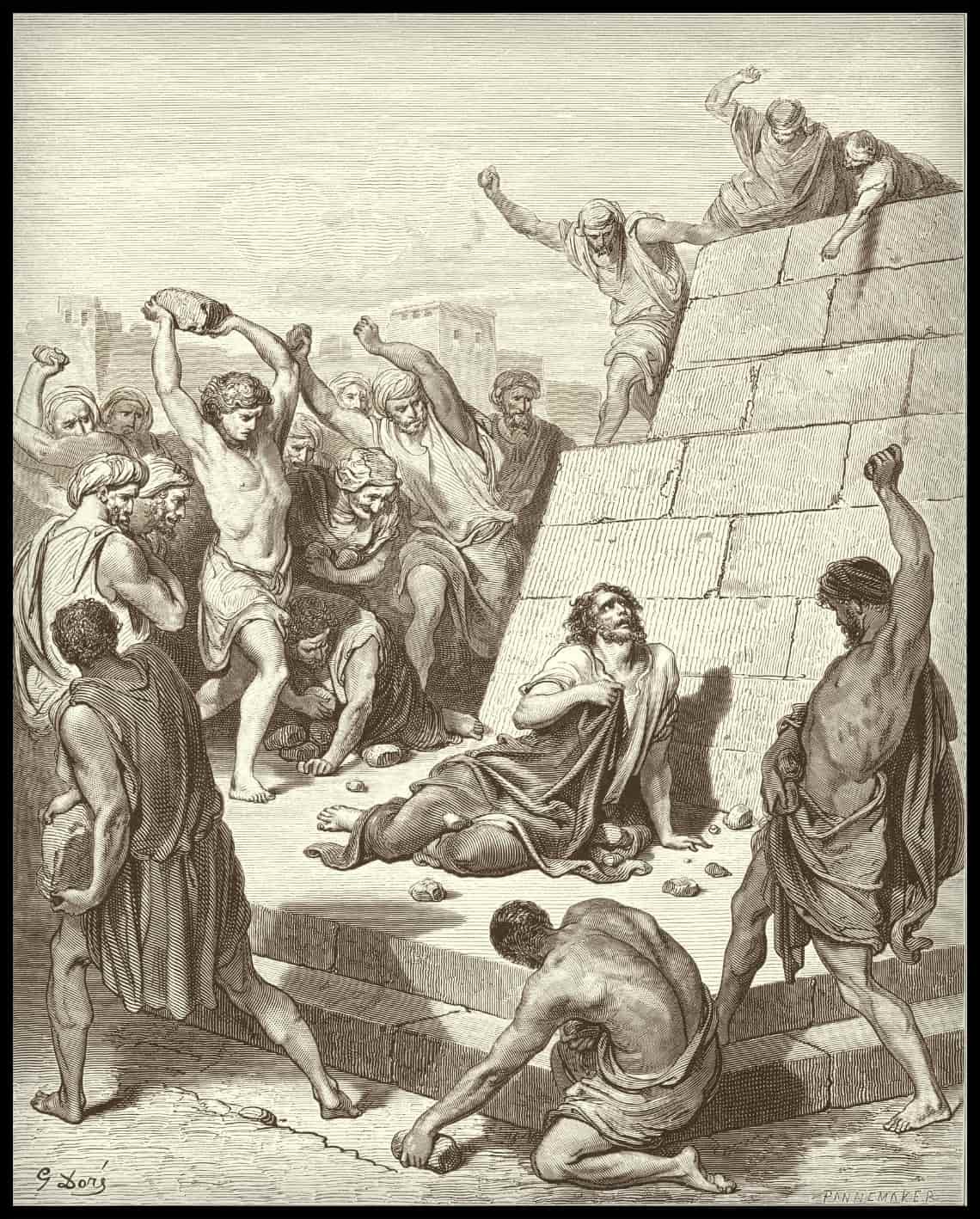 Le martyre de saint stephen