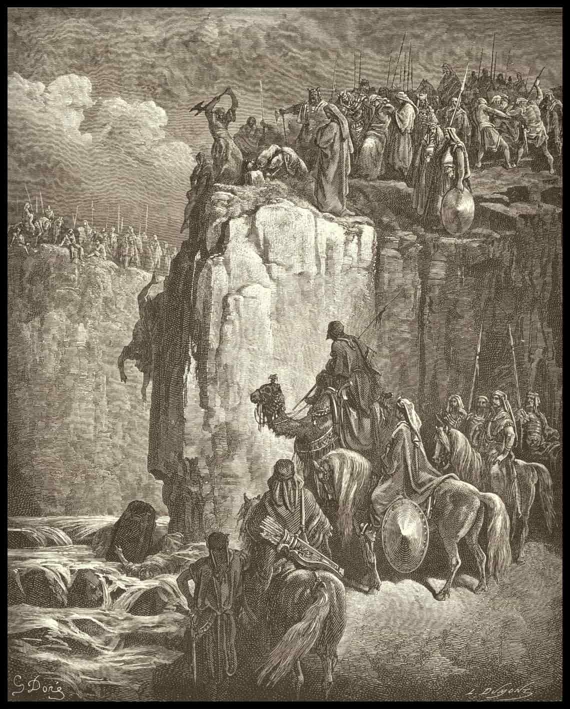 Les prophètes du Baal sont massacrés