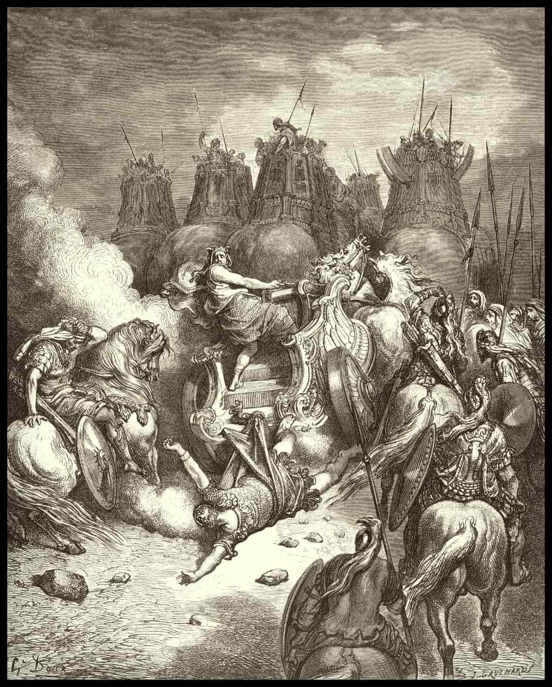 Le châtiment d'antiochus