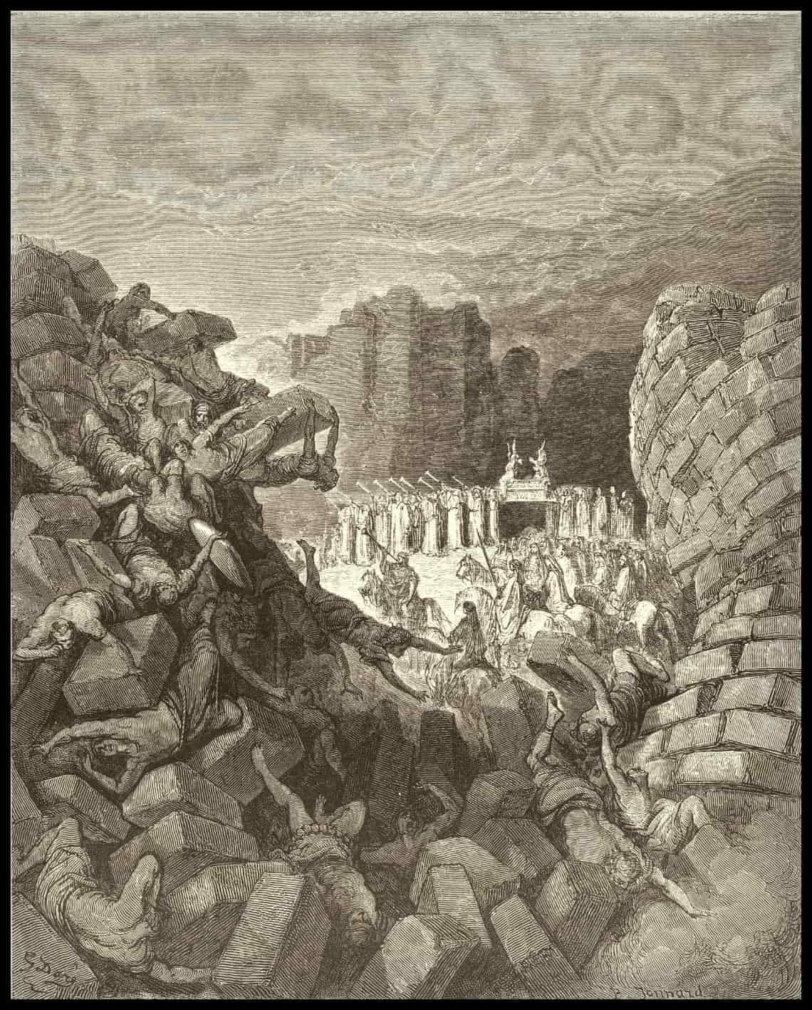 Les murs de jéricho tombent