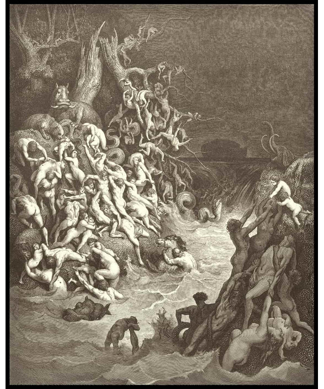 The world is destroyed by water