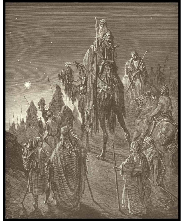 Wise men are guided by a star